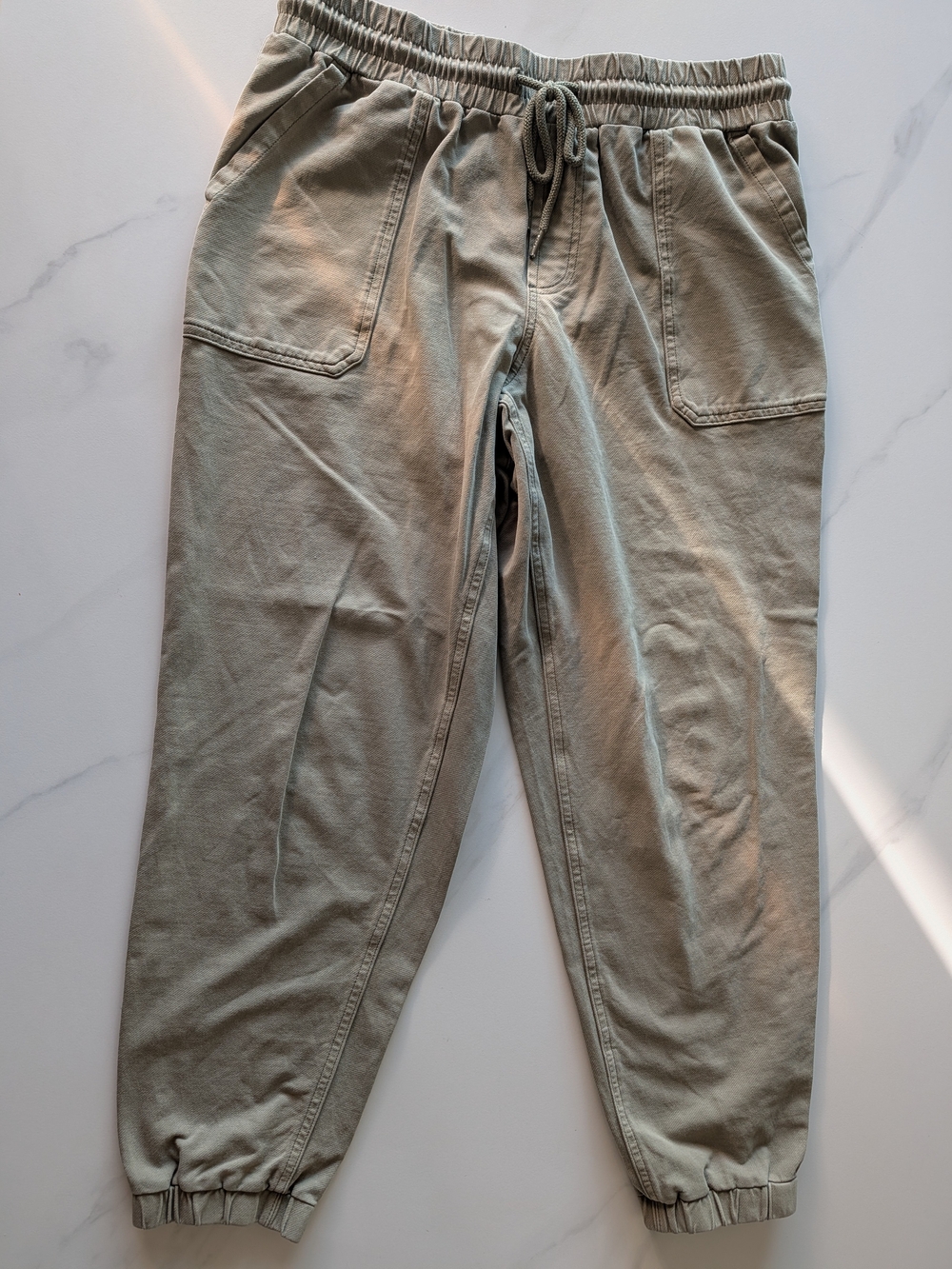 Reitmans Olive Drawstring Jogger Pants